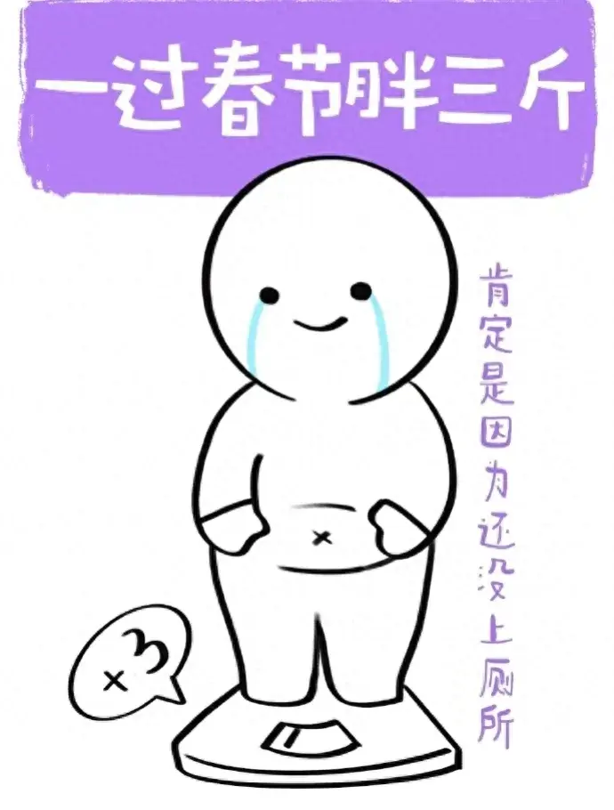 春節假期最后一天的狀態