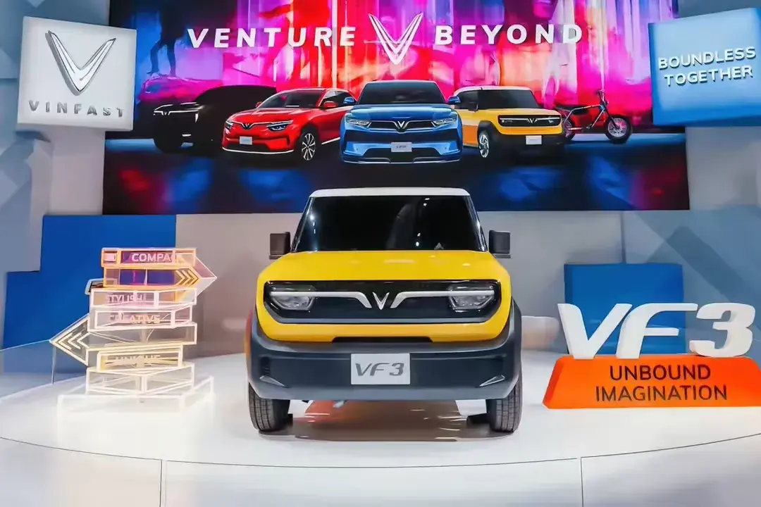 越南人民也愛“老頭樂”:VinFast新車VF3拿下超2.7萬份大定