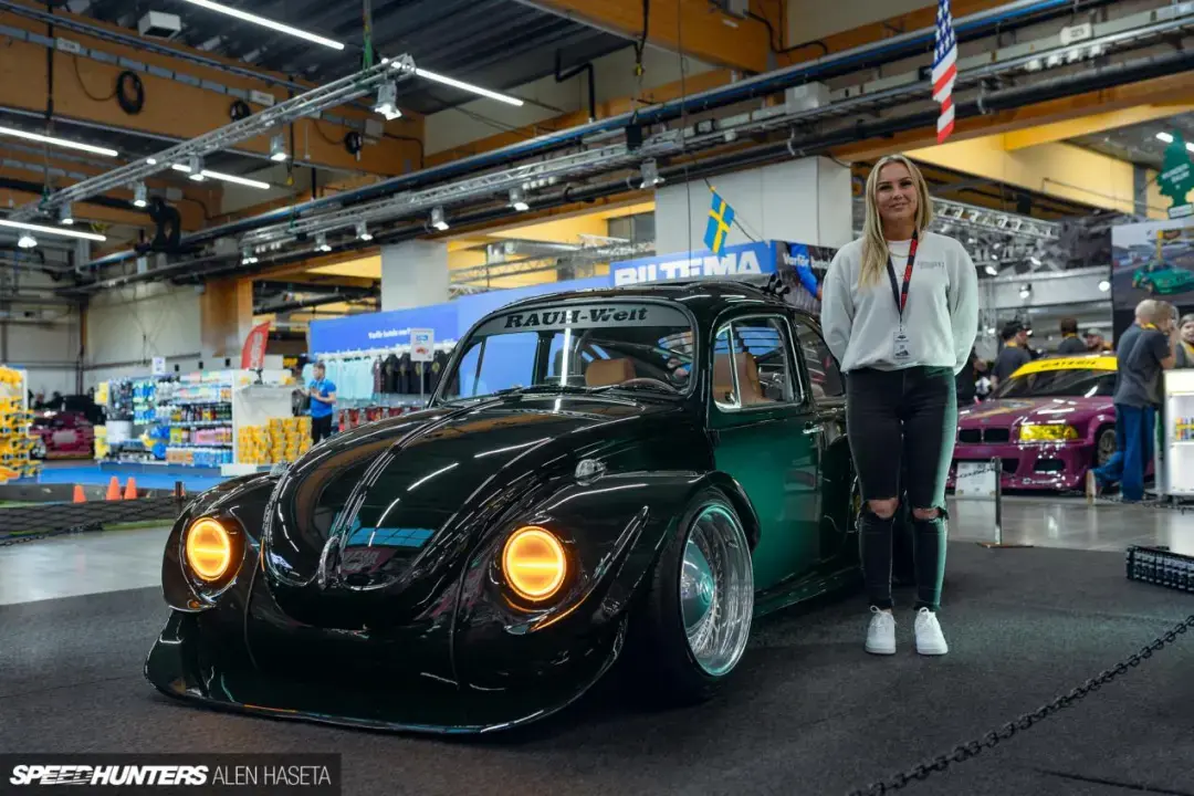 RWB寬體風(fēng)格老甲殼蟲!關(guān)鍵是美女車主親手改裝