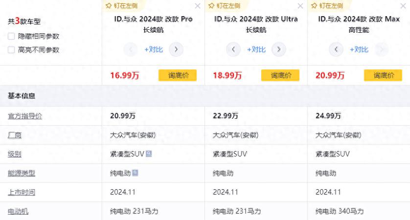 最小轉彎半徑4.7米!官方優惠4萬元,大眾ID.與眾用起來如何