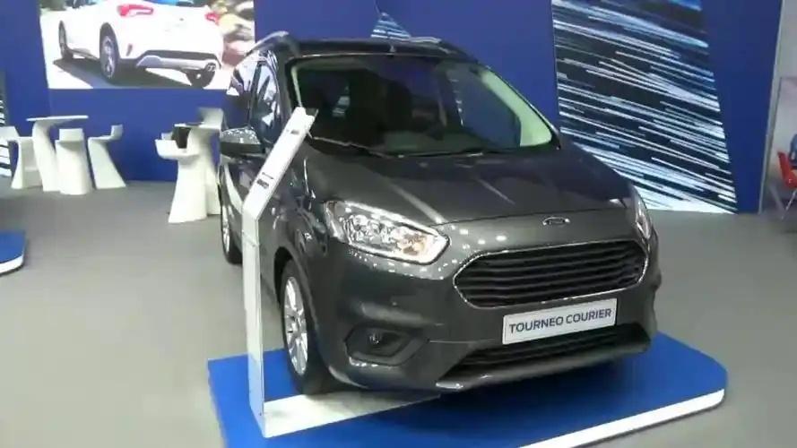 福特TourneoCourier:方正MPV+側滑門,車長4337mm,5座雙動力